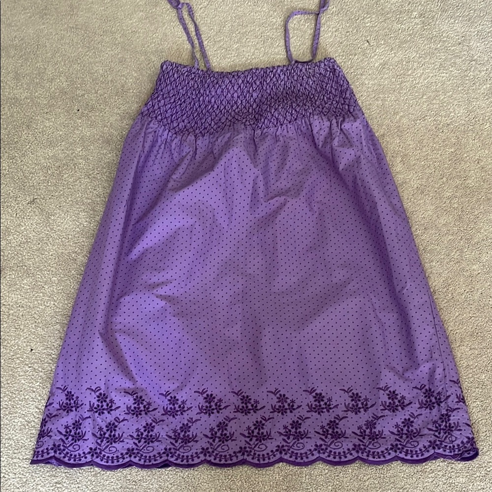 Purple Junior Sundress